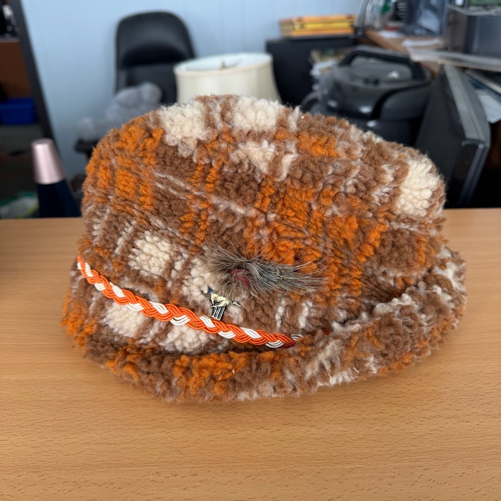 Vintage Plaid Hat
